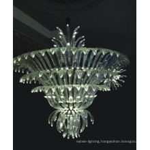 High Quality Transparent Crystal Pendant Lamp for Hotel Project